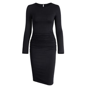 Long Sleeve Ruched
Dress